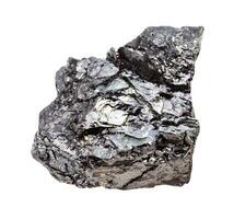 rugueux bitumineux charbon noir charbon Roche isolé photo
