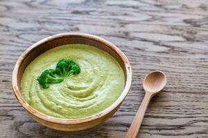 brocoli fromage soupe photo