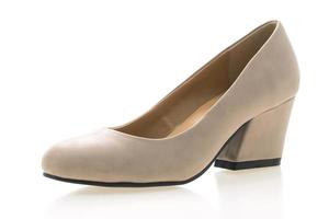 chaussures femme sur fond blanc photo