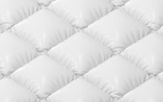 une blanc coussin de air, 3d le rendu. photo