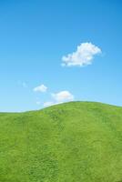 Nalati prairie avec le bleu ciel. photo