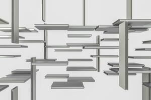 le organisé difficile couverture des cahiers, 3d le rendu. photo