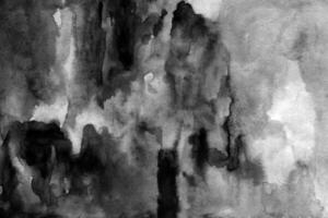 noir et blanc aquarelle Contexte texture photo