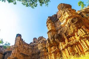 pha chor ou le grand canyon chiangmai dans le parc national de mae wang chiang mai thaïlande photo