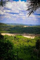 paysage photo, vert nature, kalimantan photo