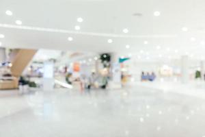 centre commercial flou abstrait de l'intérieur du magasin deparmet photo