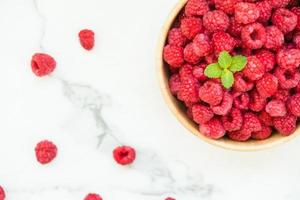 fruits de framboises rouges photo