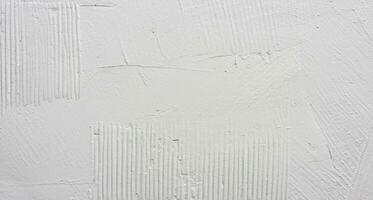 fond de texture de mur peint en blanc photo