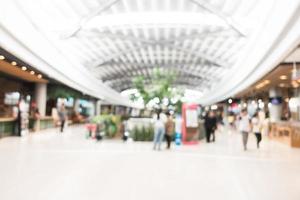 centre commercial flou abstrait photo