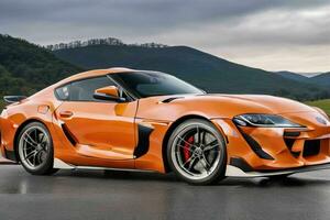 sport voiture Toyota supra jdm. pro photo