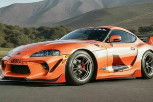 sport voiture Toyota supra jdm. pro photo