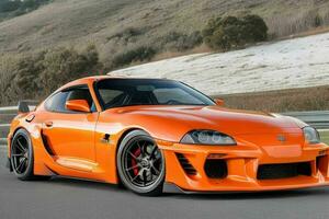 sport voiture Toyota supra jdm. pro photo