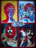 le beatles graffiti mur photo