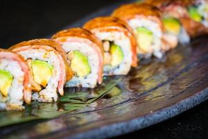 sushi au bœuf matsusaka et wagyu photo