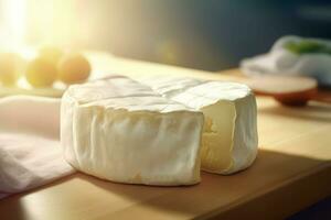 Brie fromage Français. produire ai photo