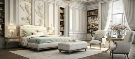 classique chambre conception photo