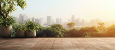 brouiller Contexte de balcon et terrasse photo