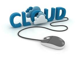réseau informatique en nuage photo