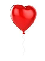 ballon coeur rouge photo