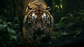 sumatran tigre panthera Tigre altaica photo