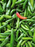 piments frais épicés d'origine naturelle pour préparer des plats mexicains photo