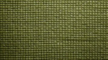ai génératif vert coton tisser en tissu macro texture avec verticale modèle photo