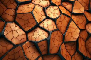 voronoi blocs modèle texture Contexte génératif ai photo