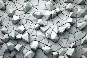 voronoi blocs modèle texture Contexte génératif ai photo