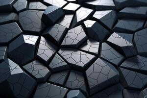 voronoi blocs modèle texture Contexte génératif ai photo