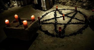 rituels d'autel sataniques