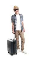 homme avec des bagages photo