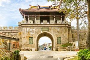 porte nord de l'ancienne ville de kinmen à taiwan photo