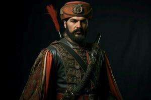 ottoman uniforme. produire ai photo