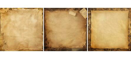 papier carton ancien lettre papier Contexte texture photo