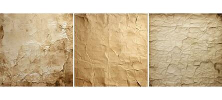 parchemin en lambeaux papier Contexte texture photo