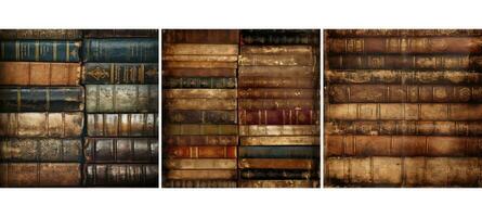 ancien antique livre page Contexte texture photo