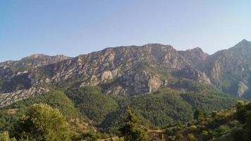 vue sur la montagne du spil photo