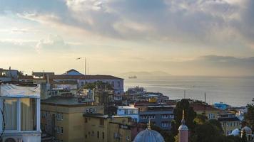 vue sur la ville d'istanbul photo