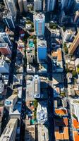 une drone panoramique la perspective de villes et paysages révélateur le invisible immensité et subtilités de notre monde ai génératif photo