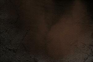 magnifique foncé marron texture plâtre Contexte avec briller. photo