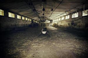 intérieur de la ferme vide photo