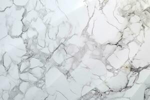 inspiré de la nature blanc marbre texture, idéal pour sophistiqué conceptions. ai généré photo