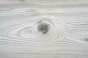 parfait blanc bois surface avec un accrocheur texturé en bois planche. ai généré photo