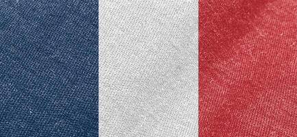 France drapeau en tissu coton Matériel large drapeau fond d'écran photo