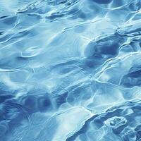 nager bassin bleu l'eau surface Contexte texture. ai génératif photo