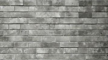 ai génératif sale brique mur grungy gris texture vecteur photo