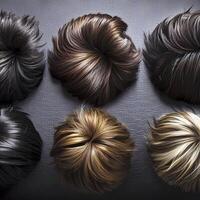 coiffure. cheveux Ton options. ai génératif photo