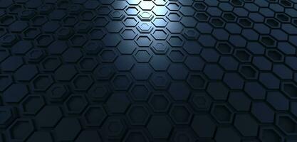 Contexte La technologie texture hexagonal pixels brillant bloquer texture chrome Matériel 3d illustration photo