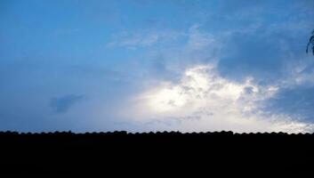 magnifique Naturel ciel et des nuages Contexte photo