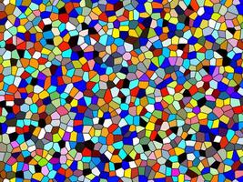 mosaïque de coloré verre Contexte photo